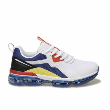Custom Made in China Contrast Color White Red Blue Popular style Running Tennis Athletic Fashion Air Cushion Shoes and Sneakers